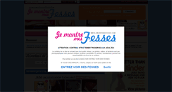 Desktop Screenshot of jemontremesfesses.com